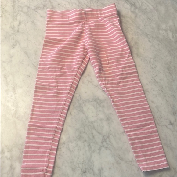 Boden Other - Mini Boden Pink Striped Kids Leggings